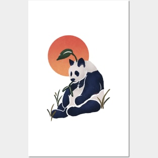 panda thoughts Posters and Art